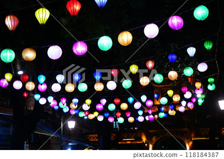 Vietnam Hanoi lantern light Vietnam Hanoi lantern light 118184387
