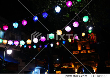 Vietnam Hanoi lantern light Vietnam Hanoi lantern light 118184388
