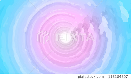 swirling vortex of pastel light, blending soft colors like blue, pink, and purple 118184807