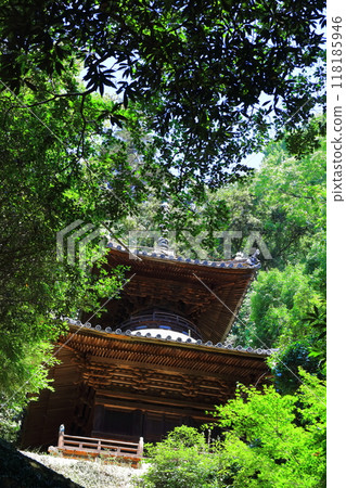 [香川縣] 四國聖地「第71寺」彌耶寺（健五山/千手院）多寶塔 118185946