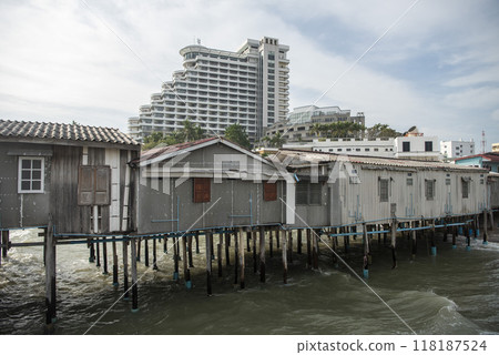 THAILAND PRACHUAP HUA HIN OLD TOWN THAILAND PRACHUAP HUA HIN OLD TOWN 118187524