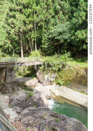 Summer clear stream Munegawa, Nishiyoshino-cho, Gojo City, Nara Prefecture Summer clear stream Munegawa, Nishiyoshino-cho, Gojo City, Nara Prefecture 118187844