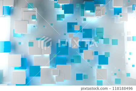 Abstract image of cubes or block background. Abstract image of cubes or block background. 118188496