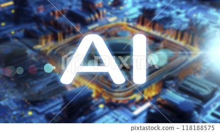 AI Learning and Artificial Intelligence Concept. Business, modern technology, internet and networking concept. AI Learning and Artificial Intelligence Concept. Business, modern technology, internet and networking concept. 118188575