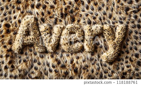 Leopard Fur personalized name postcard perfect for decor. Leopard Fur personalized name postcard perfect for decor. 118188761