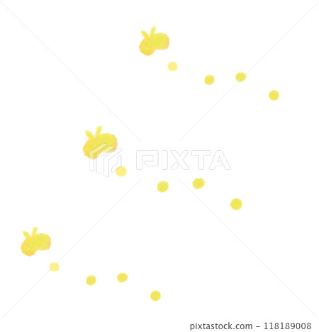 一隻小可愛的黃蝴蝶插畫素材 一隻小可愛的黃蝴蝶插畫素材 118189008