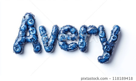 Personalized postcard perfect for decor created in Blueberry Typography. 118189418