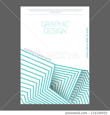 The idea of abstract geometry. Template for creative design of a cover, booklet or brochure. The template of the corporate layout of the corporate identity. An idea for an individual interior, The idea of abstract geometry. Template for creative design of a cover, booklet or brochure. The template of the corporate layout of the corporate identity. An idea for an individual interior, 118189503