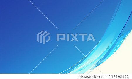 Abstract background floating on a blue gradient background 118192162