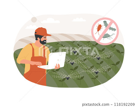 Integrated pest management isolated cartoon vector illustrations. Integrated pest management isolated cartoon vector illustrations. 118192209