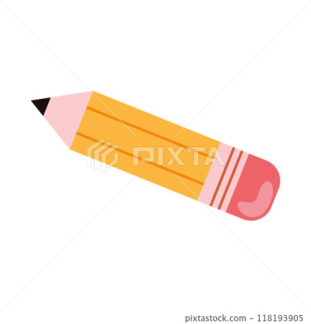Isolated pencil School icon Vector Isolated pencil School icon Vector 118193905