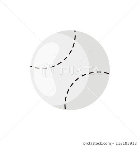 Baseball ball icon Sport equipment Vector 118193918