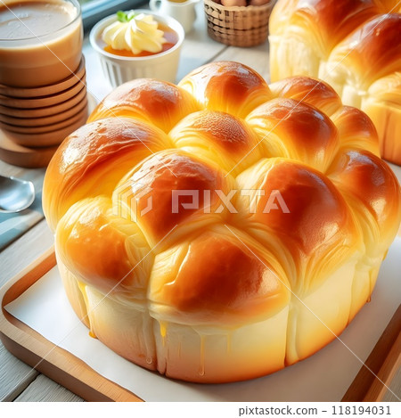 A bunch of bread rolls. 118194031