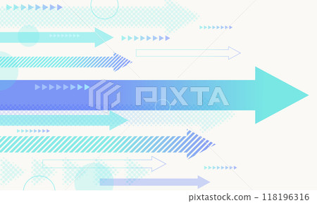 Growing arrow vector design background Growing arrow vector design background 118196316