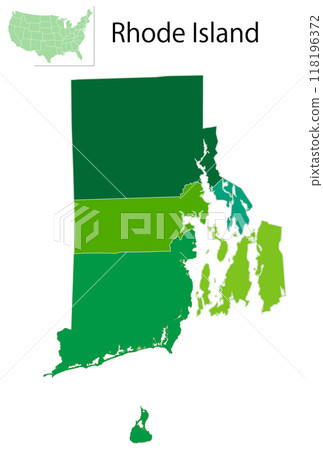 羅德島美國地圖圖標 118196372