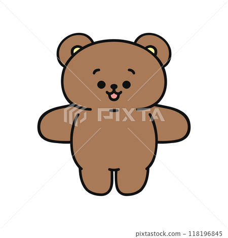 Bear with open arms 118196845