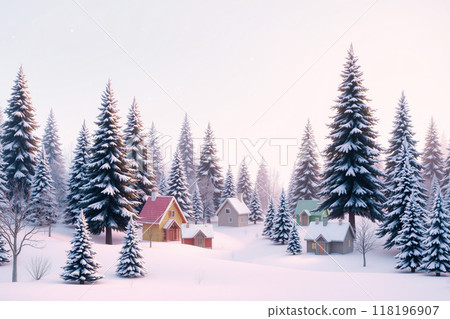 冬季鄉村風光 冬季鄉村風光 118196907