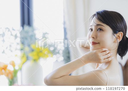 Young woman, beauty image　 118197270