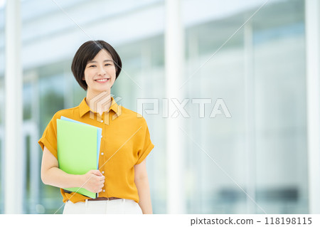 Business image female office lady 118198115