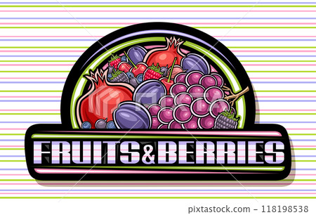 Vector logo for Fruits and Berries Vector logo for Fruits and Berries 118198538