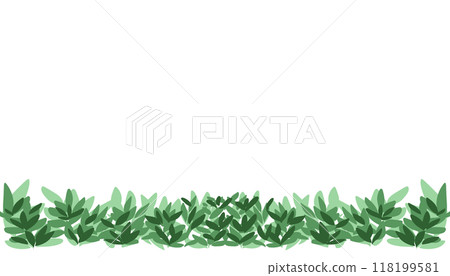 Background illustration with lots of grass leaves Background illustration with lots of grass leaves 118199581