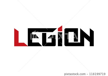 Legion typography design vector, for t-shirt, poster and other uses Legion typography design vector, for t-shirt, poster and other uses 118199719