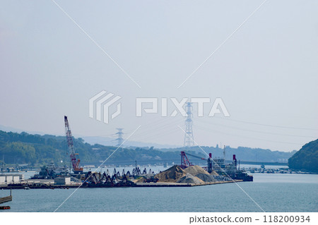 Scenery of the triangular harbor Scenery of the triangular harbor 118200934