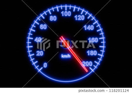 Speedometer in the car Speedometer in the car 118201124