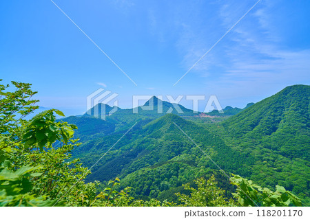 從群馬縣榛名山(烏帽岳)山頂向東眺望(相馬山、二岳、蛇嶽等) 從群馬縣榛名山(烏帽岳)山頂向東眺望(相馬山、二岳、蛇嶽等) 118201170