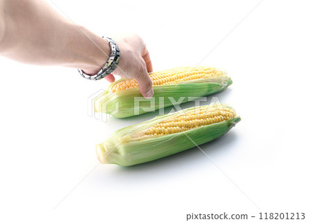Corn (white background) 118201213