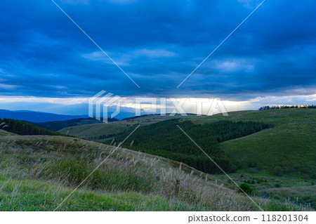 [天使的天梯] 從霧峰高原看到的天使的天梯[長野縣] 118201304