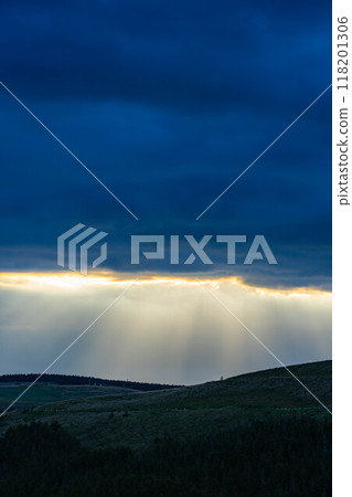 [天使的天梯] 從霧峰高原看到的天使的天梯[長野縣] 118201306