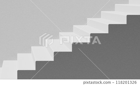 Staircase in black and white Staircase in black and white 118201326