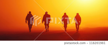 Veterans Day commemoration: observance dedicated to honoring service, sacrifice of military veterans, showcasing their contributions to national defense, security with respect and gratitude. 118201981