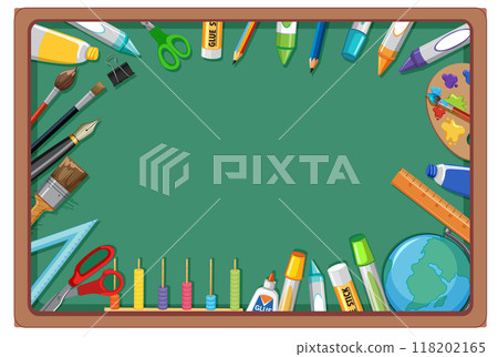 Creative Art and School Supplies 118202165
