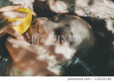 lemon, lemons, female 118202298