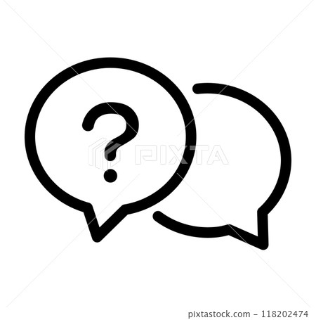 Hatena 問題單一圖示單色 Hatena 問題單一圖示單色 118202474