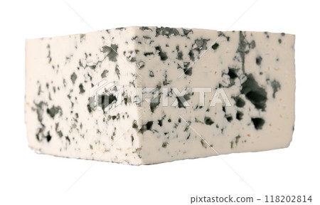cheese with blue mold isolated cheese with blue mold isolated 118202814
