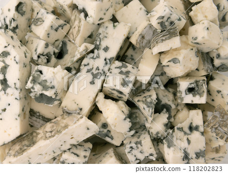 blue mold cheese as background blue mold cheese as background 118202823