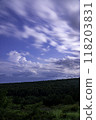 Summer blue sky and white clouds 118203831