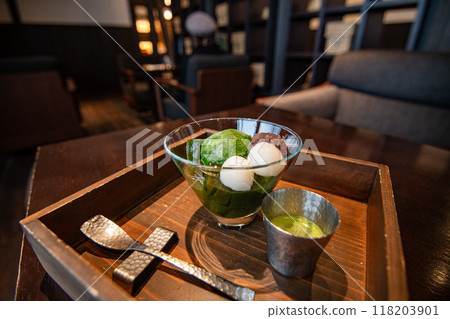 Matcha parfait Matcha parfait 118203901