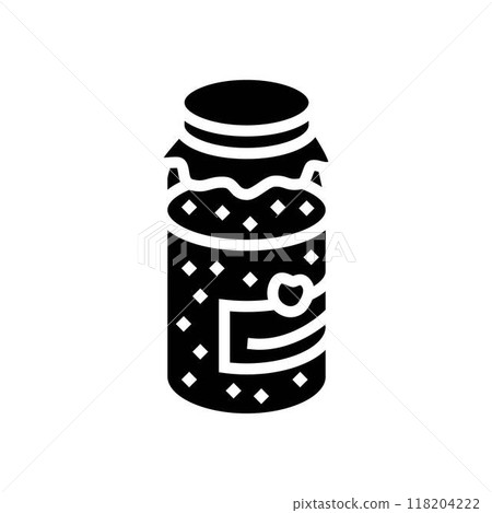 making homemade jam autumn glyph icon vector illustration making homemade jam autumn glyph icon vector illustration 118204222