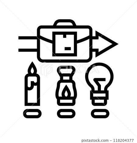 minimum viable product modern business line icon vector illustration minimum viable product modern business line icon vector illustration 118204377