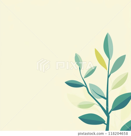 Minimalist Full Background Wallpaper for Sustainability Presentation Generative AI 118204658