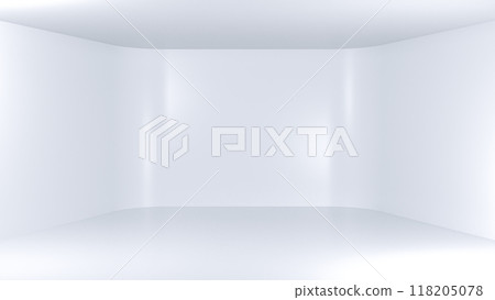 White minimalistic abstract background. 3d illustration White minimalistic abstract background. 3d illustration 118205078