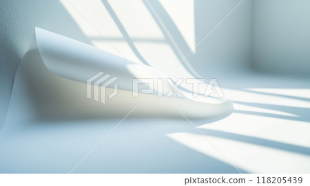 Studio Lighting Setup with Window Shadow, Photography Concept Generative AI 118205439
