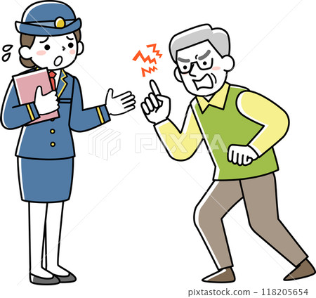 Female station staff subjected to customer harassment by male passengers 118205654