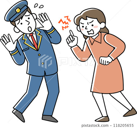 男車站工作人員受到女乘客騷擾 118205655