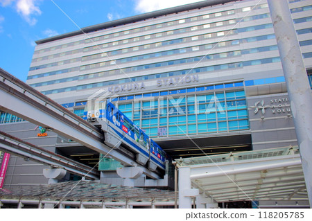 JR Kokura Station and Monorail JR Kokura Station and Monorail 118205785