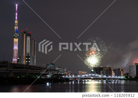 [東京]觀賞隅田川煙火大會和天空樹 118205912